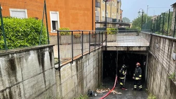 Violenta bomba d’acqua. Allagamenti e disagi