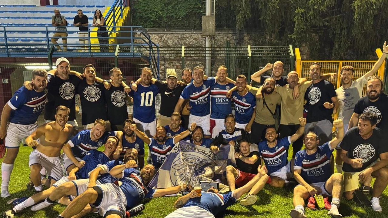 La festa dello Sconvolts dopo la finale vinta della coppa Baglini/Rizzo La festa dello Sconvolts dopo la finale vinta della coppa Baglini/Rizzo