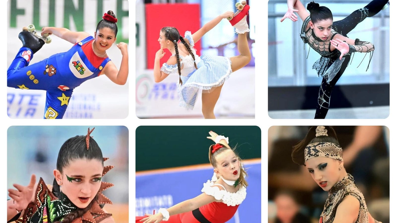 Le atlete che hanno raggiunto gli ottimi risultati ai campionati nazionali