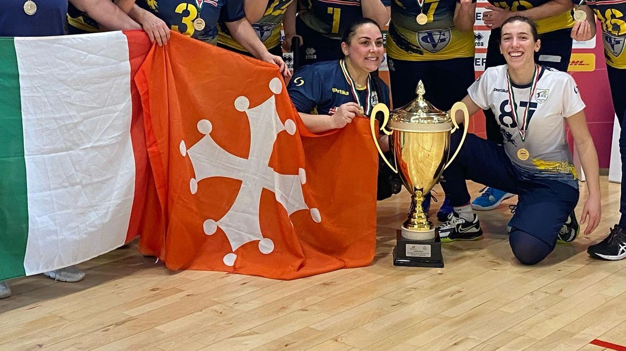 Le atlete del Dream Volley Pisa, campionesse d’Italia Le atlete del Dream Volley Pisa, campionesse d’Italia