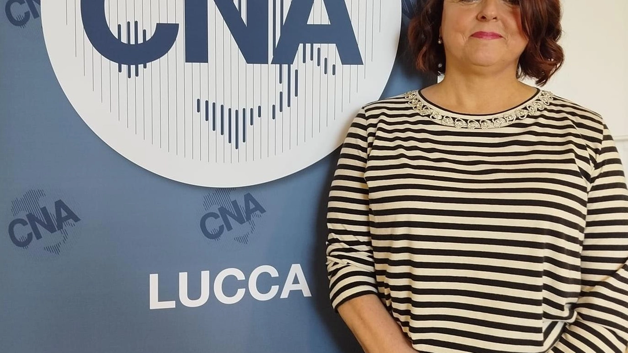 La nuova presidente di Cna Lucca, Sabrina Mattei. Giannecchini è stato eletto delegato regionale e nazionale