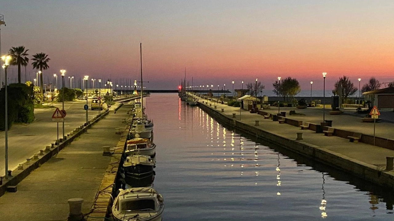 Una veduta del canale Burlamacco Una veduta del canale Burlamacco