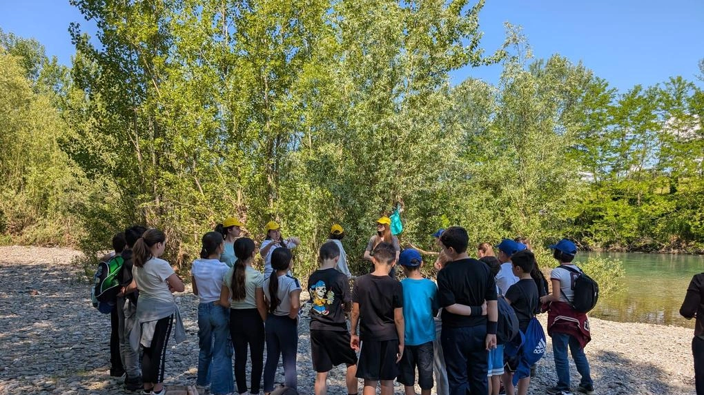 1Una festa, ma anche una lezione sul fiume Serchio, un percorso alla scoperta dell’ecosistema fluviale. Protagonisti 140 bambini di tre... 1Una festa, ma anche una lezione sul fiume Serchio, un percorso alla scoperta dell’ecosistema fluviale. Protagonisti 140 bambini di tre...