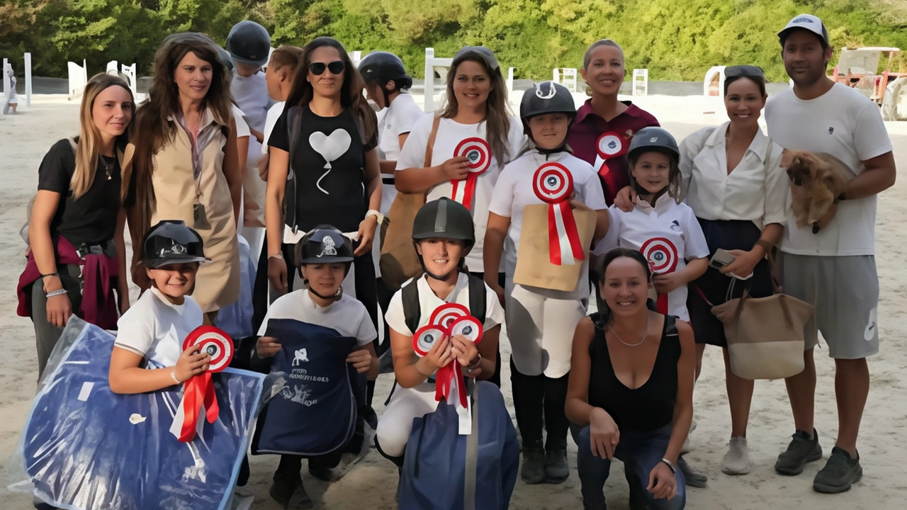 I premiati del team «La Luna» alla finale della Coppa Toscana