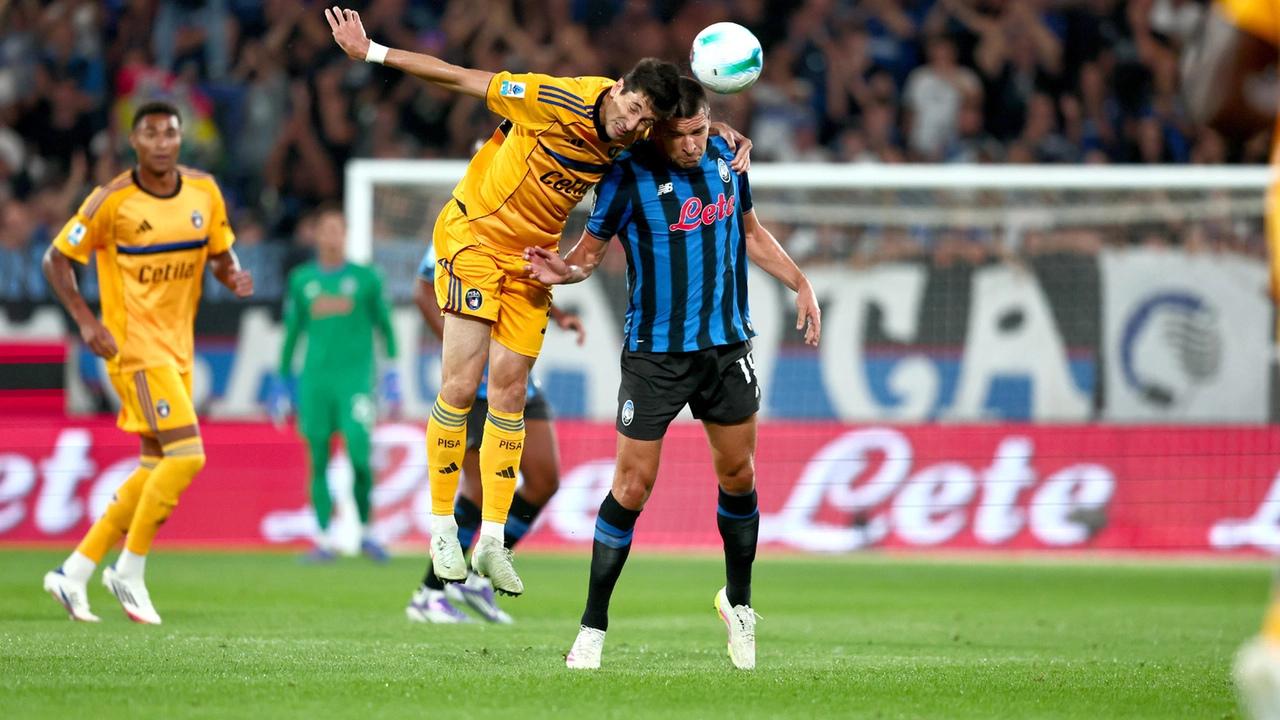 Moreo in azione nel match di Bergamo
