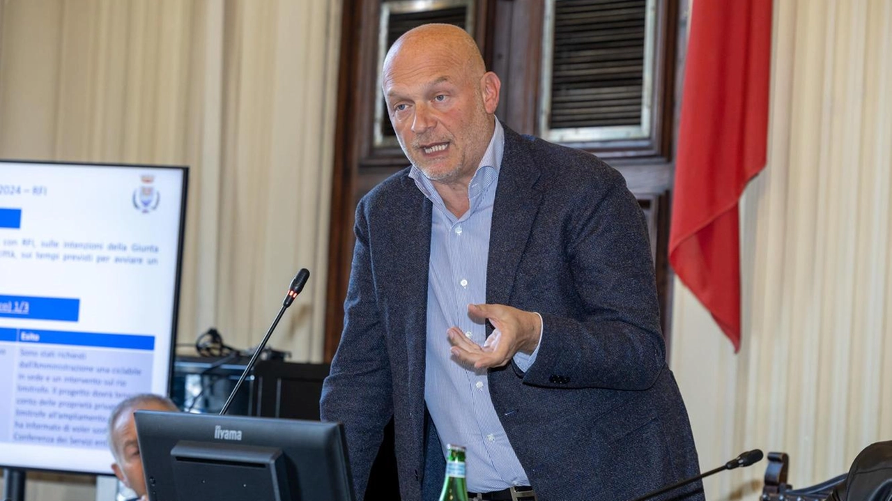 Il sindaco Claudio Del Rosso Il sindaco Claudio Del Rosso