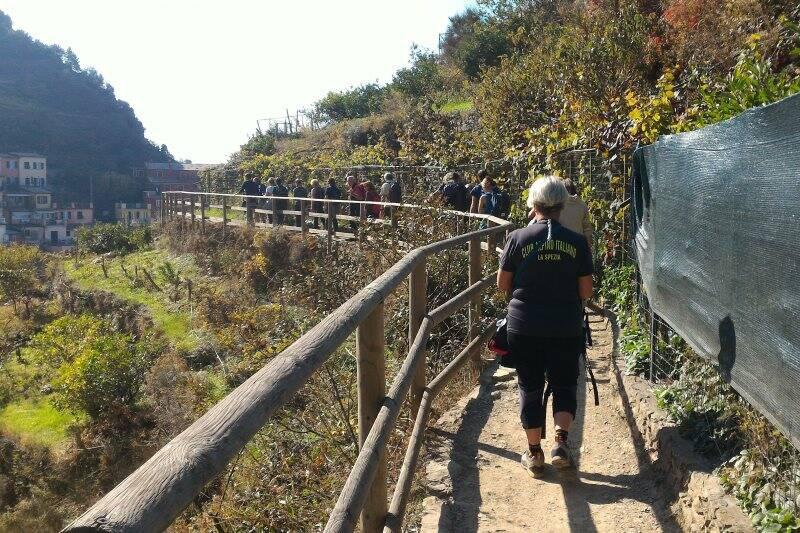 Turisti, assalto alle Cinque Terre. Ma il sentiero a senso unico funziona Turisti, assalto alle Cinque Terre. Ma il sentiero a senso unico funziona