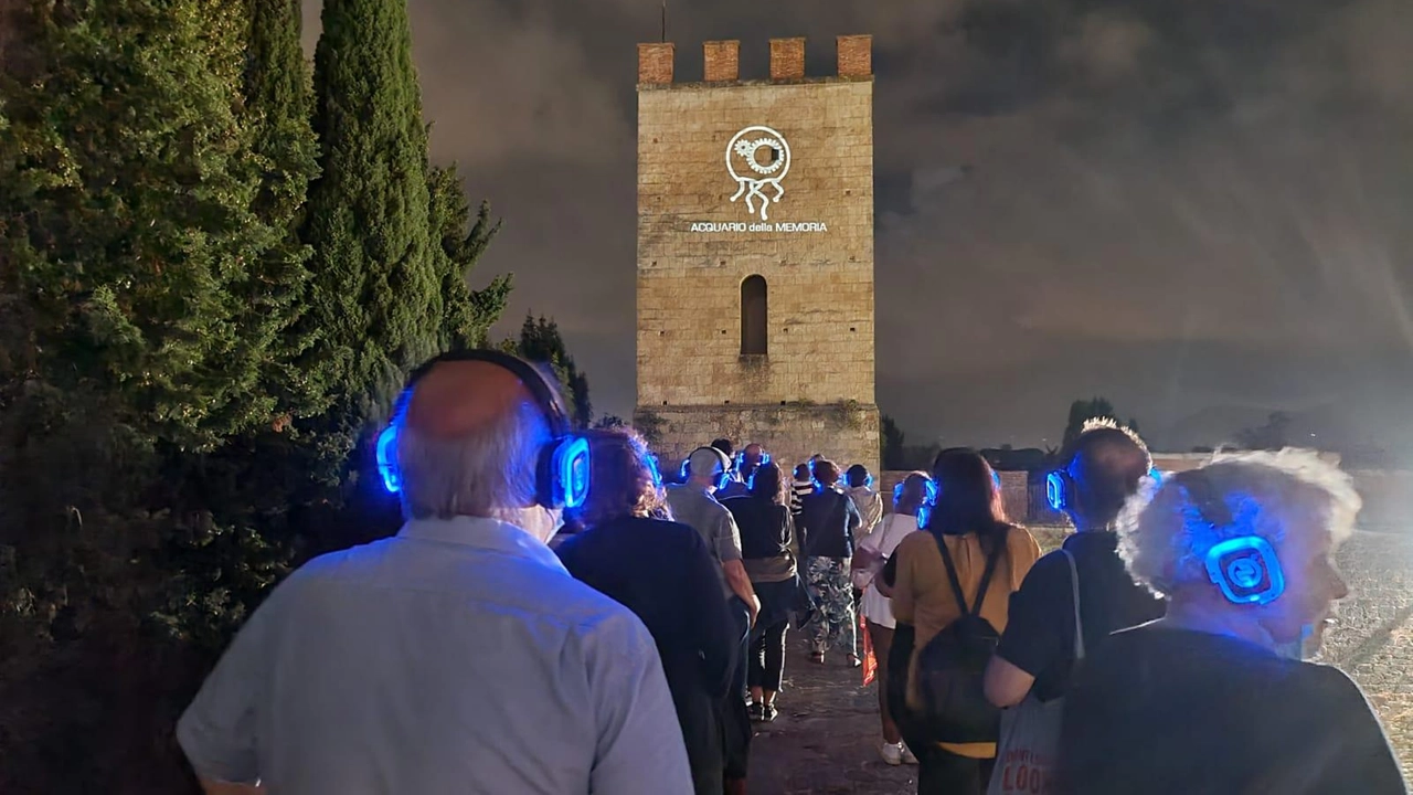 Uno scatto notturno del bastione del Parlascio (immagine di repertorio) Uno scatto notturno del bastione del Parlascio (immagine di repertorio)