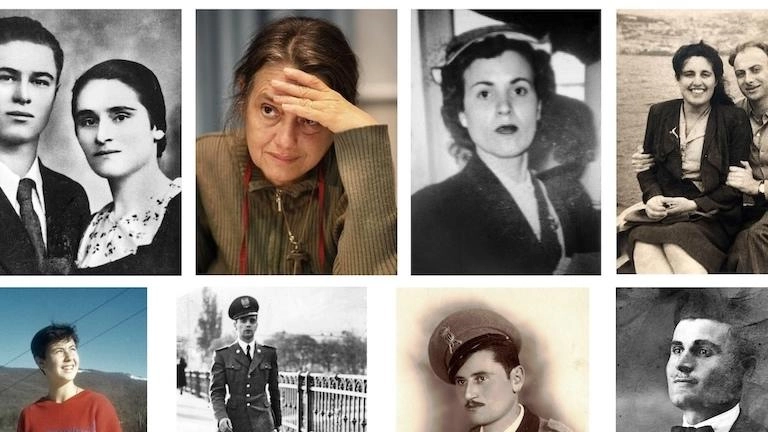 A sinistra le immagini delle storie degli otto finalisti dei Diari. Accanto Scurati, un premio per lui A sinistra le immagini delle storie degli otto finalisti dei Diari. Accanto Scurati, un premio per lui