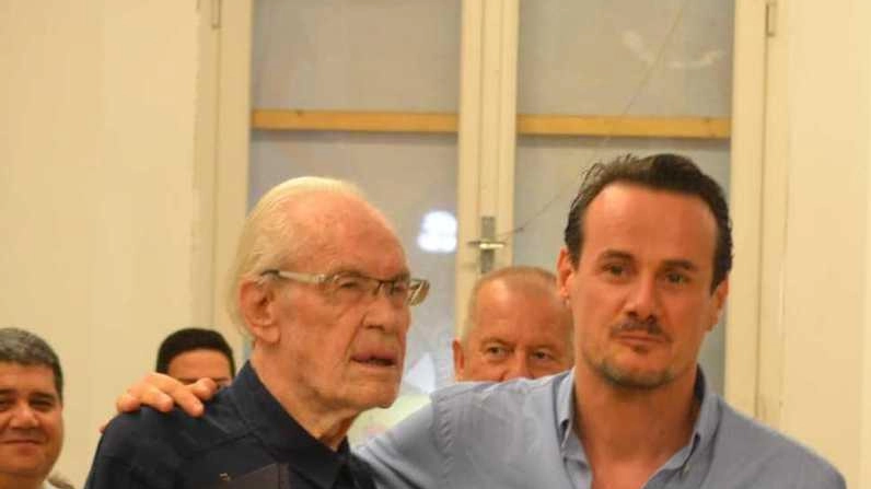 Fausto Pettinelli giornalista de La Nazione, Ansa e Rai ricevuto martedì sera in Comune a Ponsacco Fausto Pettinelli giornalista de La Nazione, Ansa e Rai ricevuto martedì sera in Comune a Ponsacco