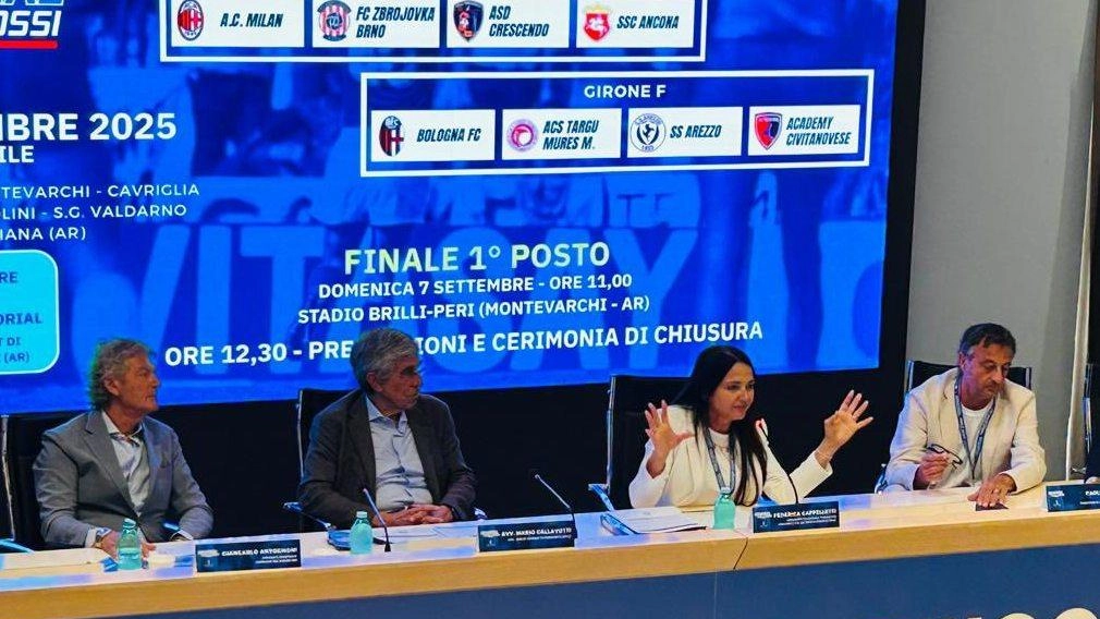 Federica Cappelletti presenta il torneo a Coverciano