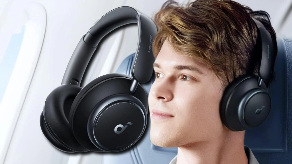 Cuffie Bluetooth con Cancellazione Attiva del Rumore: le Soundcore Space Q45 oggi costano meno