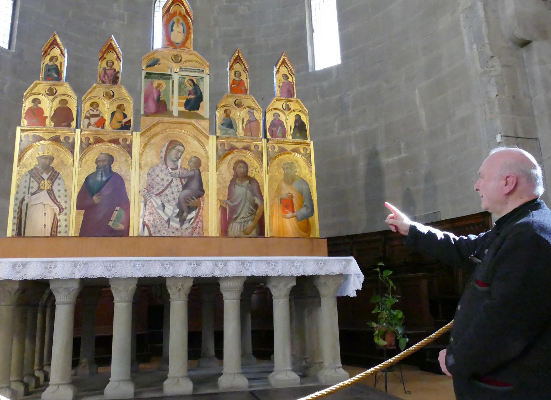 torna il polittico parte un altro evento domani lorenzetti di nuovo in pieve presto i capolavori su san francesco