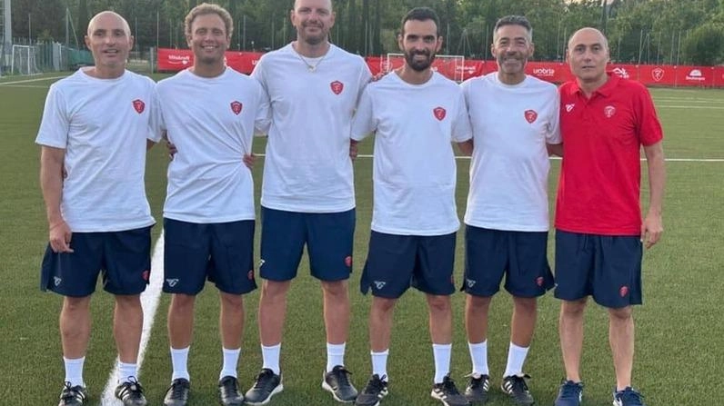 Lo staff della Primavera biancorossa