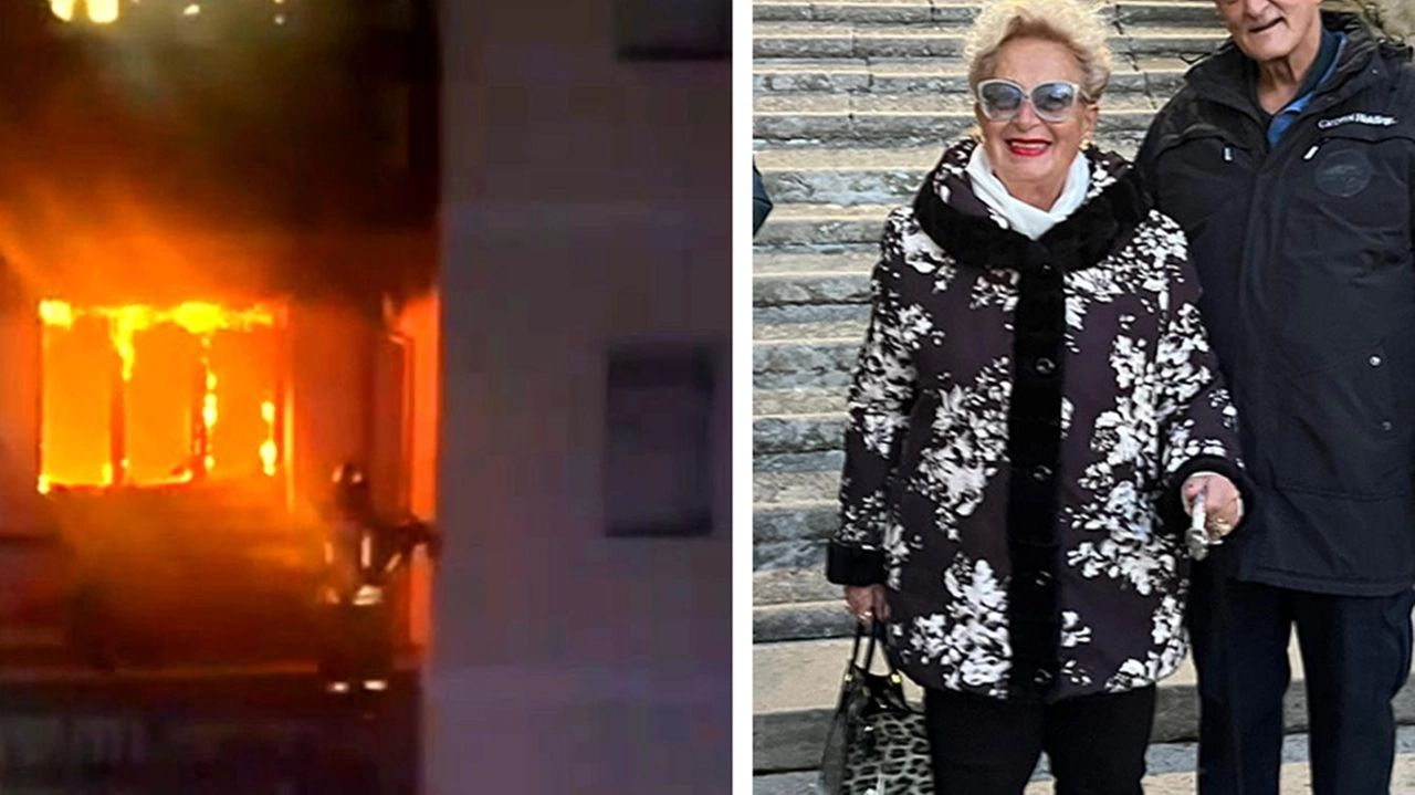 Il rogo dell’appartamento in cui sono morti Maria Teresa e Fabio Civale