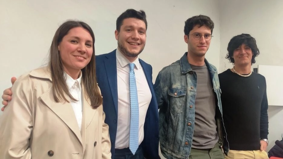 Elisa Mannocci, Leonardo Perugi, Federico Nesi e Giacomo Millarini