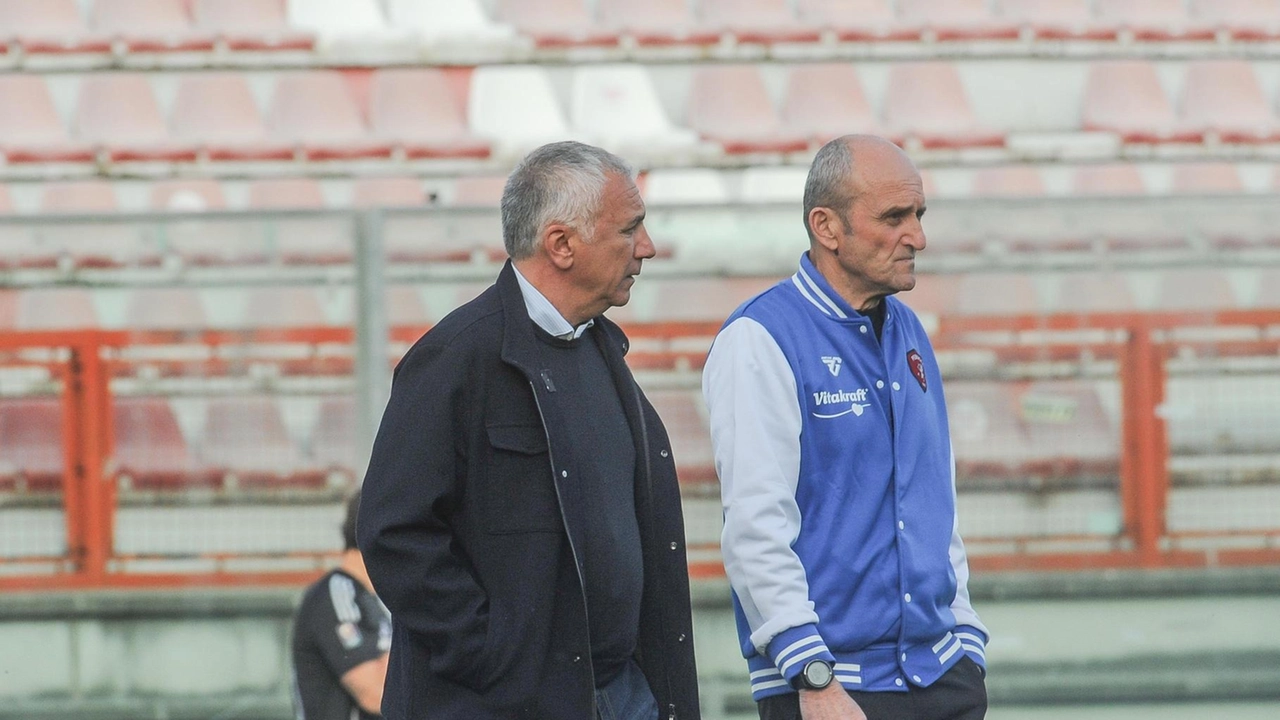 Il direttore Mauro Meluso e il tecnico Vincenzo Cangelosi Il direttore Mauro Meluso e il tecnico Vincenzo Cangelosi