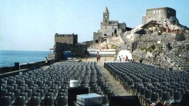 Spettacolare arena all'aperto a Porto Venere