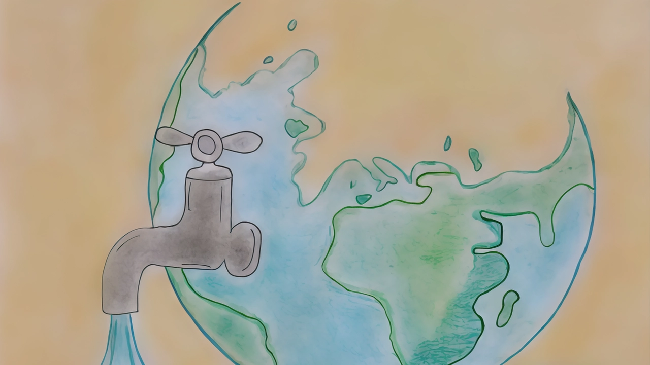 L’importanza di custodire la risorsa primaria nel disegno degli alunni delle classi 4A e 4B
