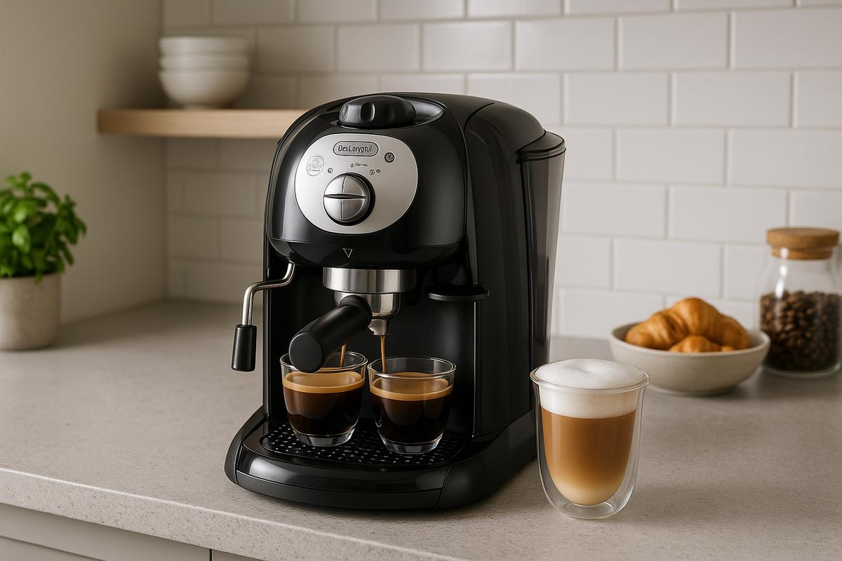 Macchina per espresso De’Longhi in offerta: caffè come al bar, risparmiando tantissimo
