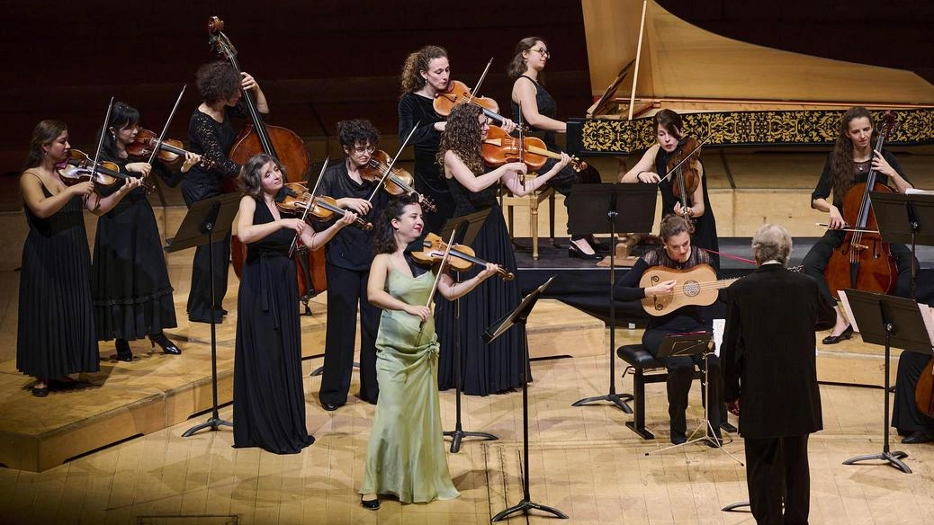 «Les Musiciennes du Concert des Nations», affiatato gruppo di eccellenti musiciste «Les Musiciennes du Concert des Nations», affiatato gruppo di eccellenti musiciste
