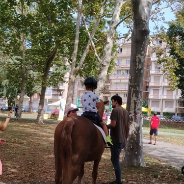 Alla scoperta dei parchi cittadini in sella ad un pony