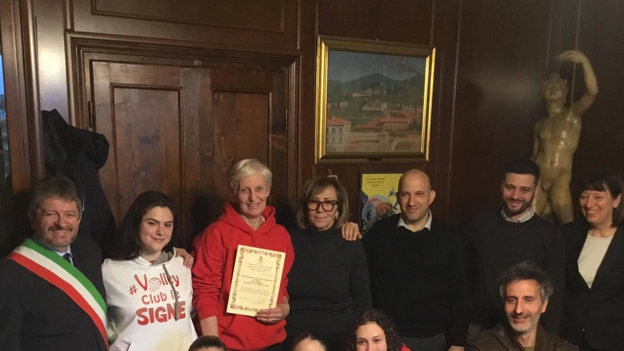 Le atlete della prima divisione