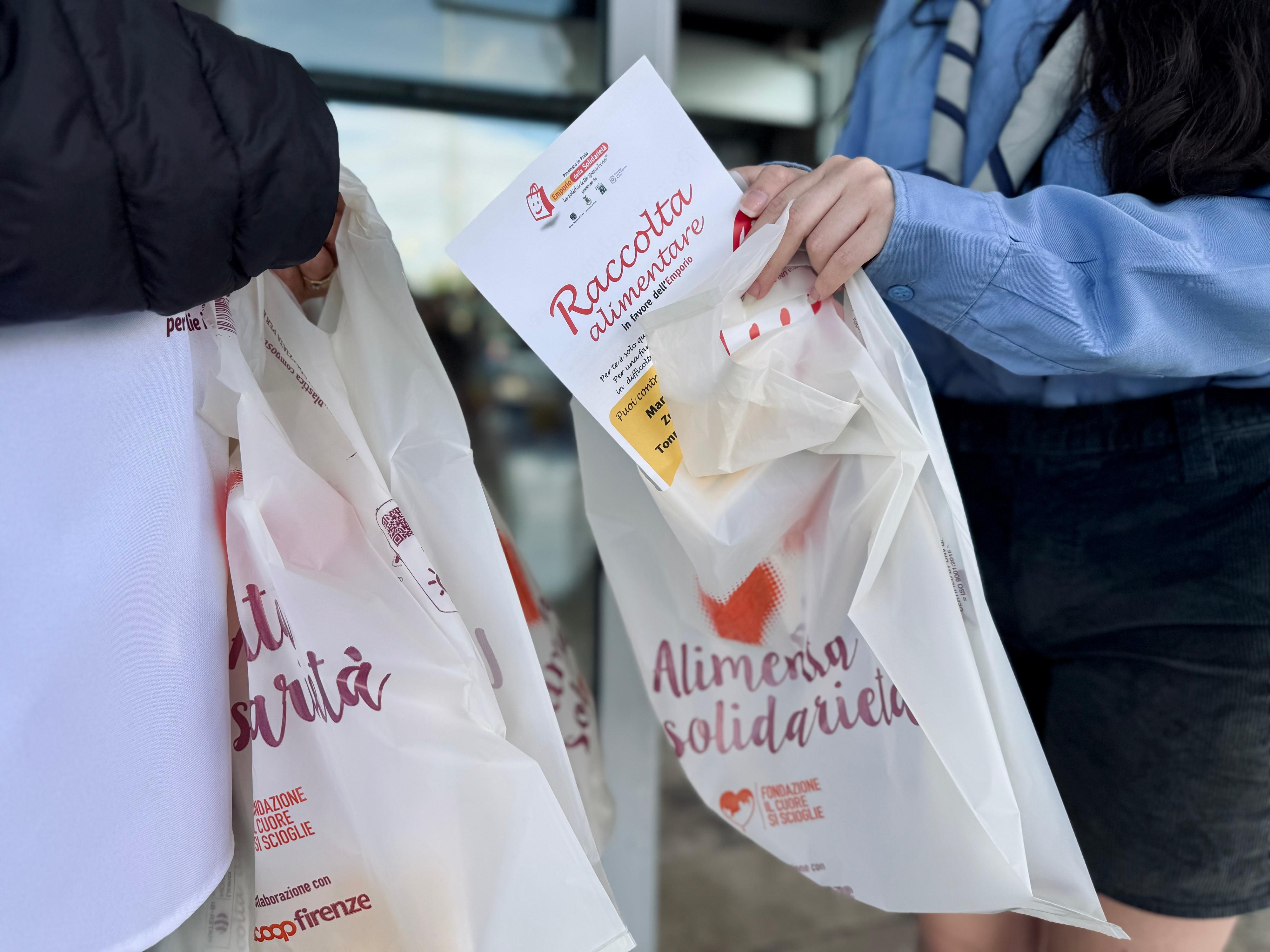 unicoop firenze 198 tonnellate di raccolta alimentare
