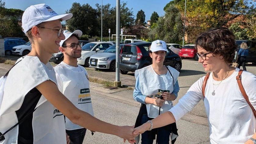 L’assessora all’ambiente Laura Mannucci li ha ringraziati L’assessora all’ambiente Laura Mannucci li ha ringraziati