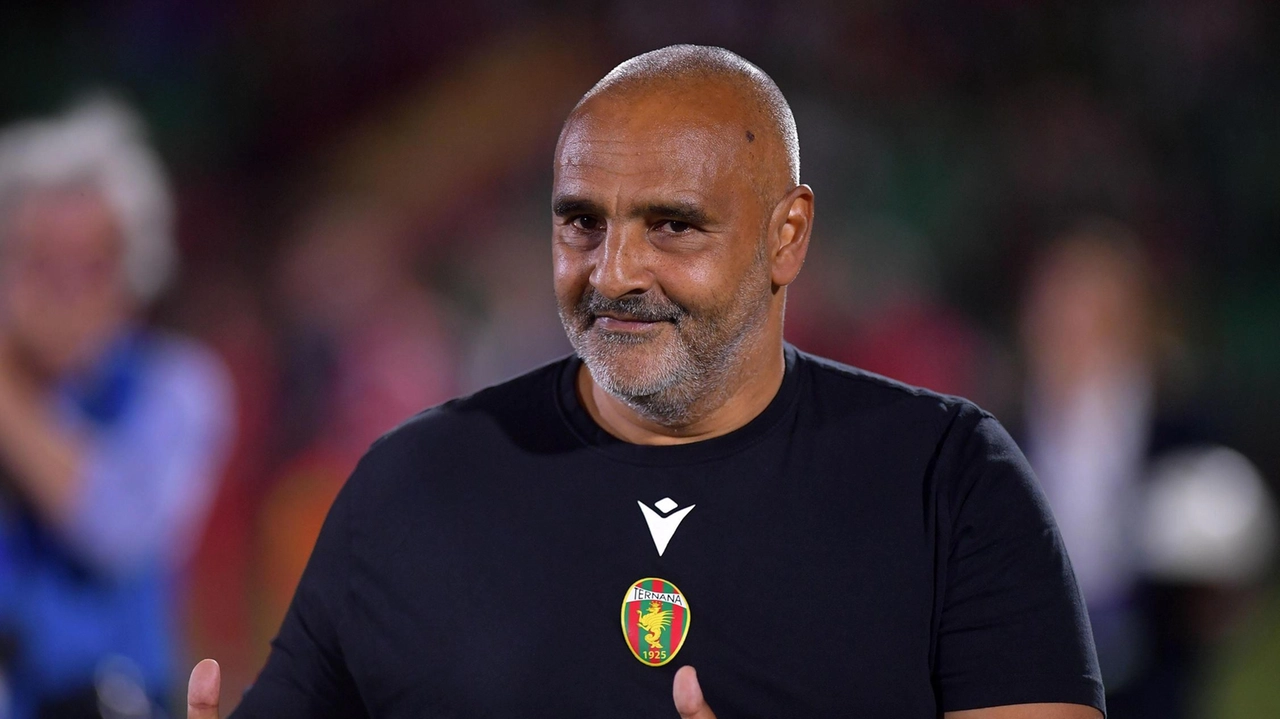 Il tecnico rossoverde Fabio Liverani Il tecnico rossoverde Fabio Liverani