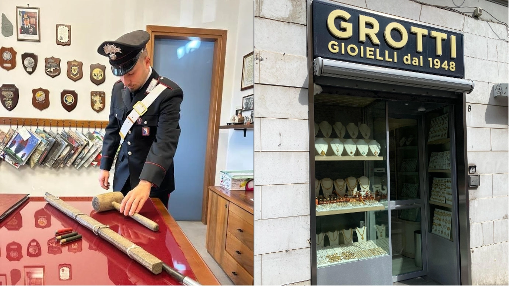 La gioielleria nel mirino dei banditi La gioielleria nel mirino dei banditi