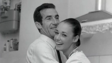 Armando Picchi con la moglie Francesca