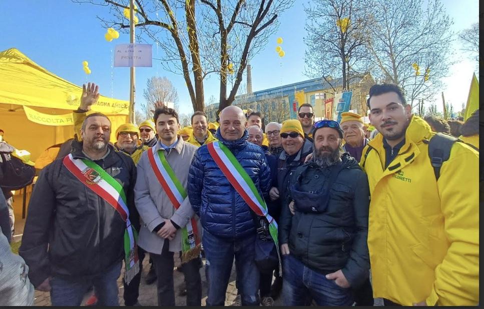 Sansepolcro presente da Lanazione.it sansepolcro presente alla manifestazione di coldiretti a parma