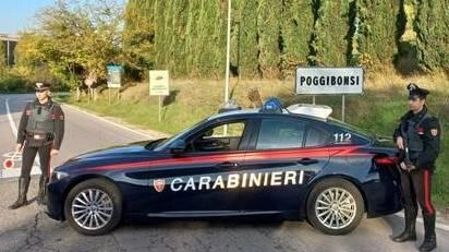 I carabinieri di Poggibonsi sono intervenuti con i colleghi di Scandicci