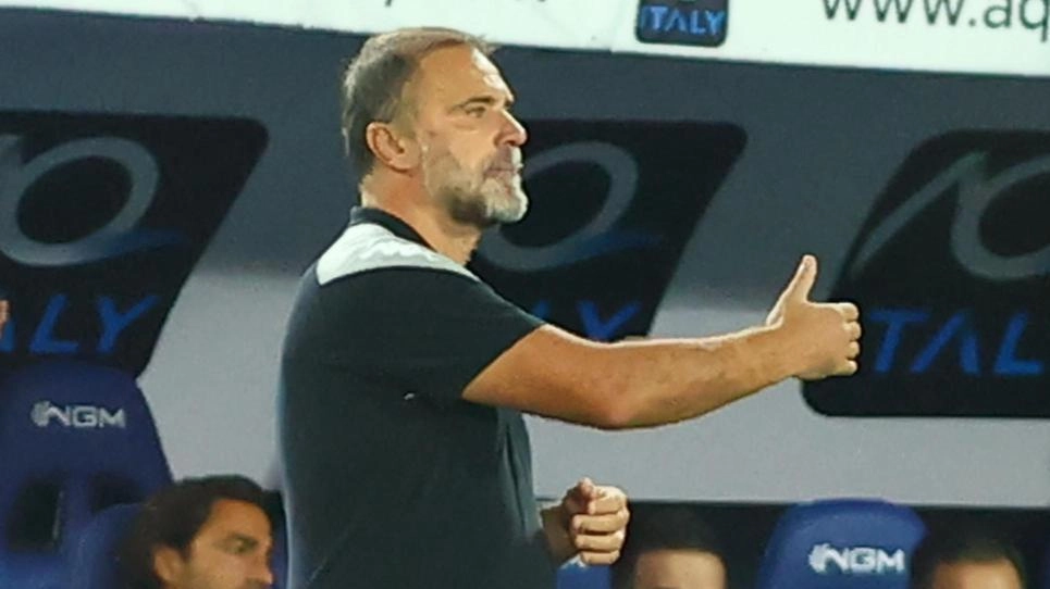 Luca D’Angelo soddisfatto dalla. prestazione offerta dallo Spezia a Empoli