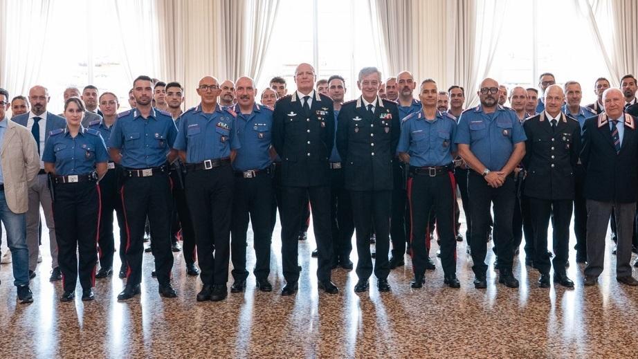Il Generale di Corpo d’Armata in visita al Comando Carabinieri