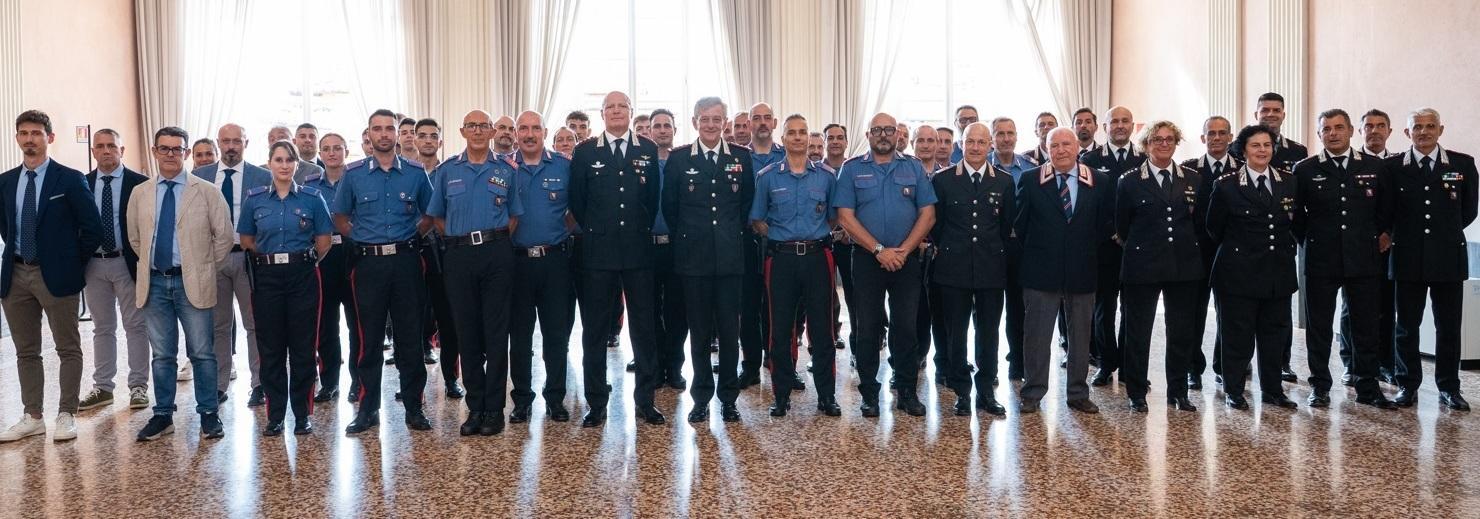 Il Generale di Corpo d’Armata in visita al Comando Carabinieri