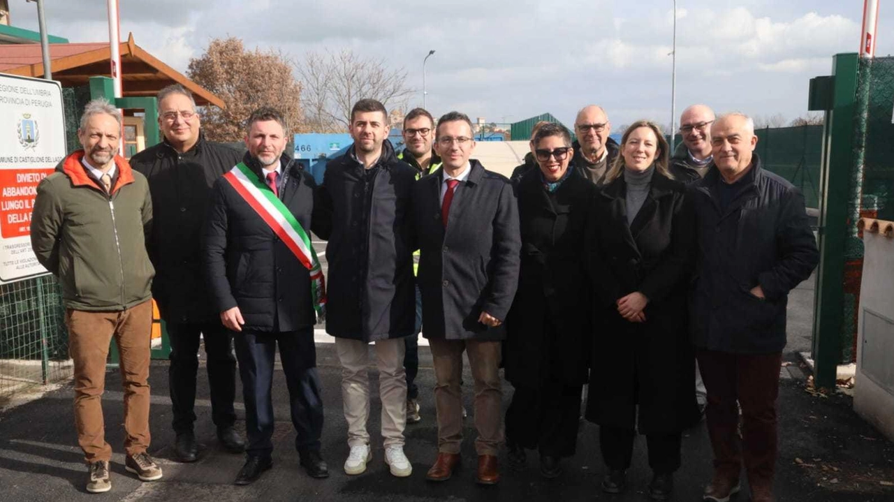 La cerimonia d’inaugurazione del Centro raccolta La cerimonia d’inaugurazione del Centro raccolta