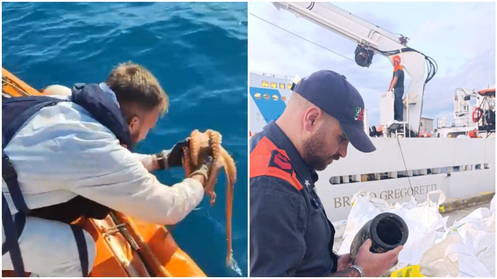 Sequestrate 700 trappole per polpi all’Argentario, blitz della guardia costiera Sequestrate 700 trappole per polpi all’Argentario, blitz della guardia costiera
