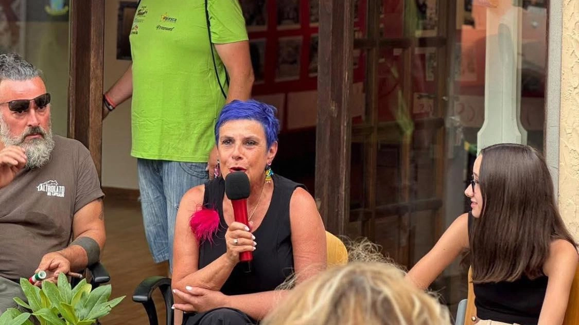 Tiziana Vivarelli, marescana, è l’anima del festival storico e socio culturale che ha ideato,. coordina e dirige