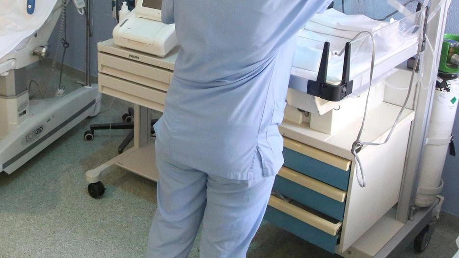 L’interno di un ospedale in una foto d’archivio L’interno di un ospedale in una foto d’archivio