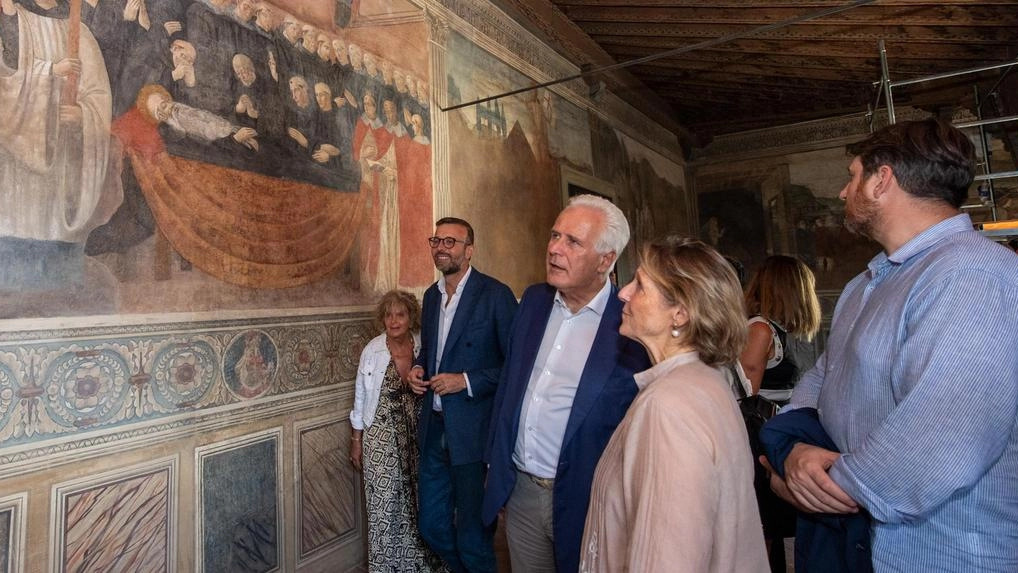 Sopralluogo ieri alla presenza del governatore Giani (fotoGermogli)