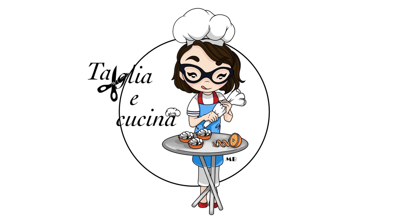 Taglia e cuci... na, crema di ricotta e arancia (il disegno è a cura di Michele Bulzomì)