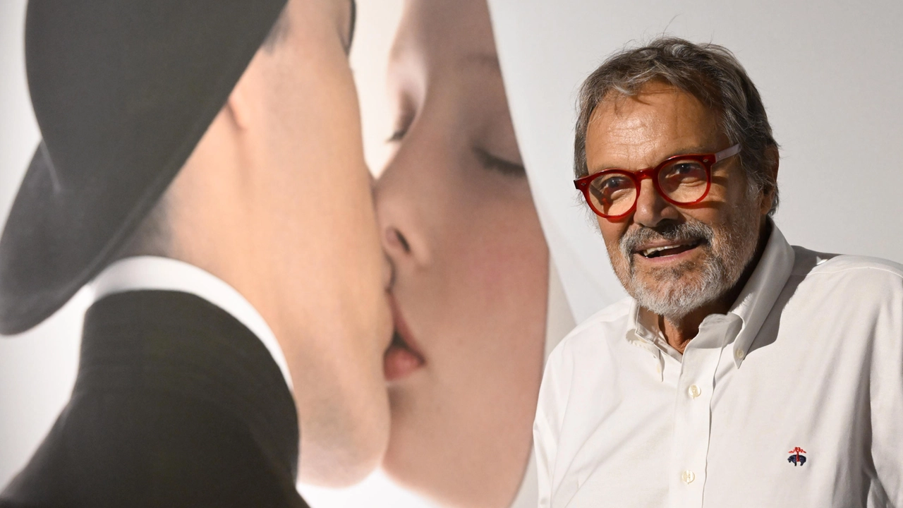 Il fotografo Oliviero Toscani alla presentazione della sua mostra a Milano 'Oliviero Toscani. Professione fotografo', Milano, 23 giugno 2022