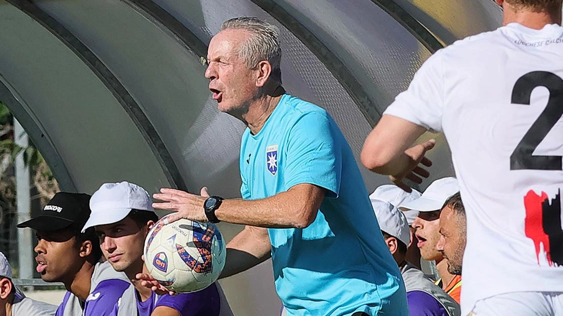 Maurizio Cerasa dovrà guidare la Larcianese alla salvezza (Goiorani)