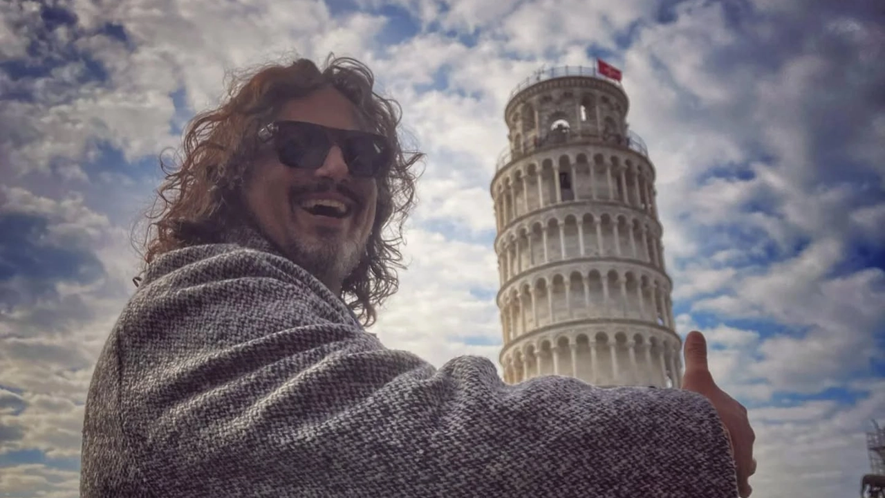 Pisa, Alessandro Borghese sotto la Torre