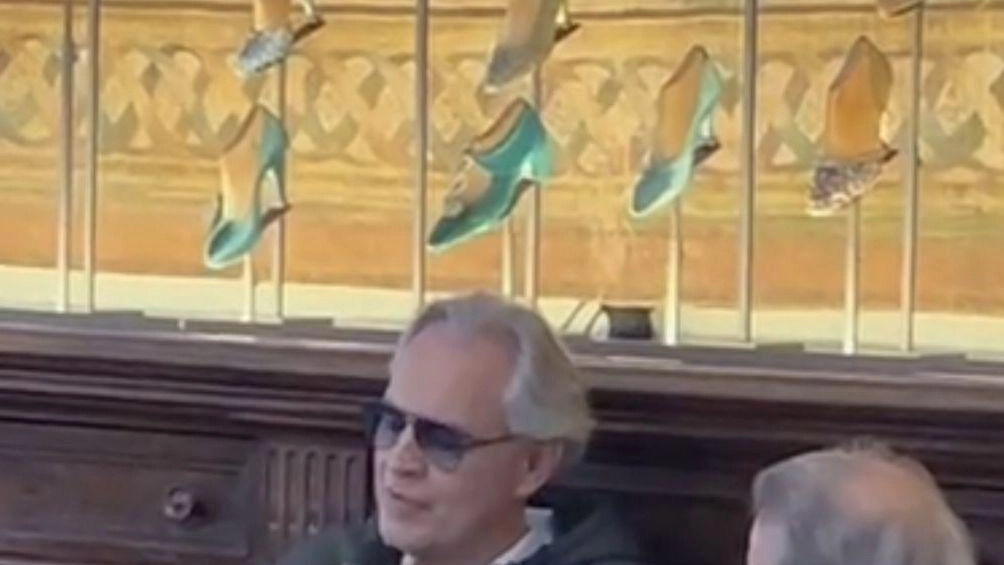 Andrea Bocelli ha partecipato al. G7 Turismo a palazzo Spini Feroni a Firenze Andrea Bocelli ha partecipato al. G7 Turismo a palazzo Spini Feroni a Firenze