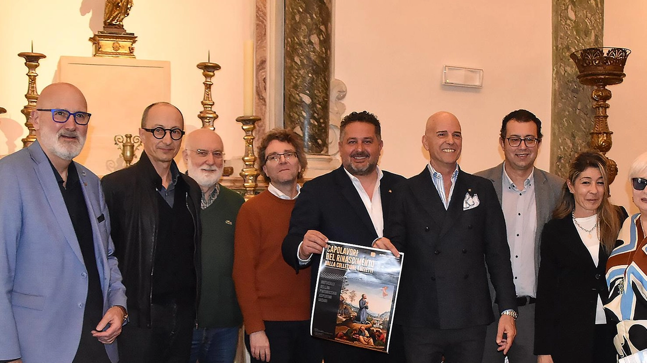 La presentazione della mostra ’Capolavori del Rinascimento dalla Collezione di Gianfranco Luzzetti». Oggi alle 18 visita guidata con Mauro Papa