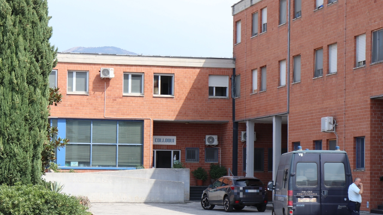 Un cortile interno del carcere di Terni (Pianeta Foto)