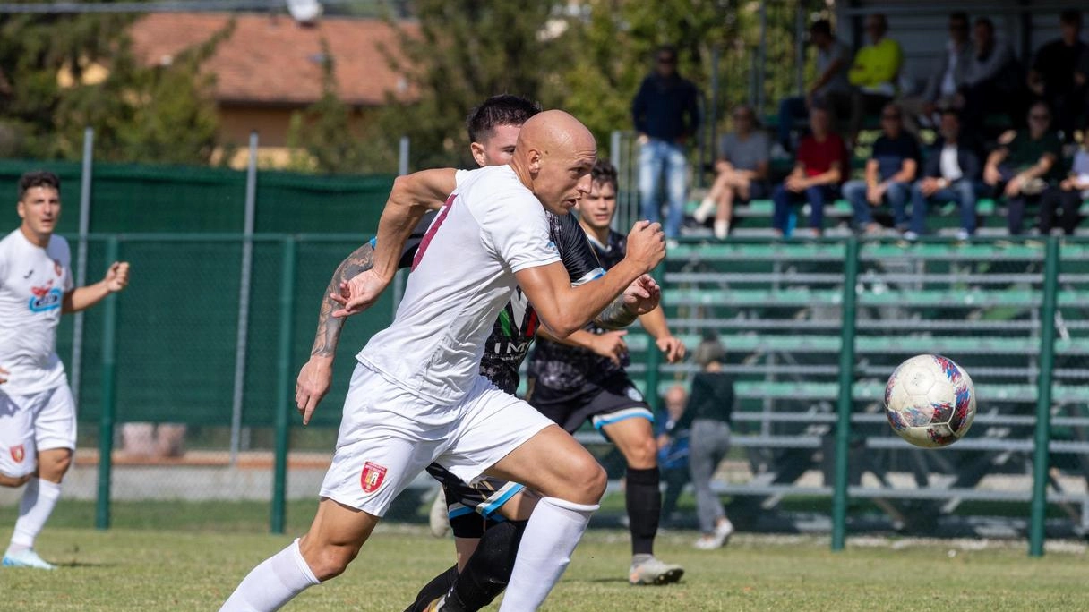 Andrea Guarisa, attaccante dell’Intercomunale Monsummano (Goiorani)